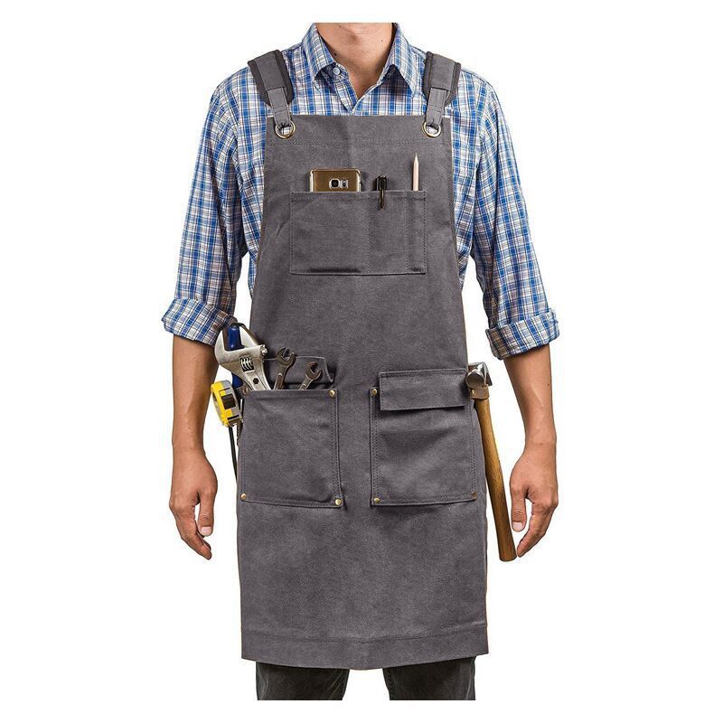 Kitchen Appliances Hobart - Утолщенный водонепроницаемый фартук из холщовой ткани