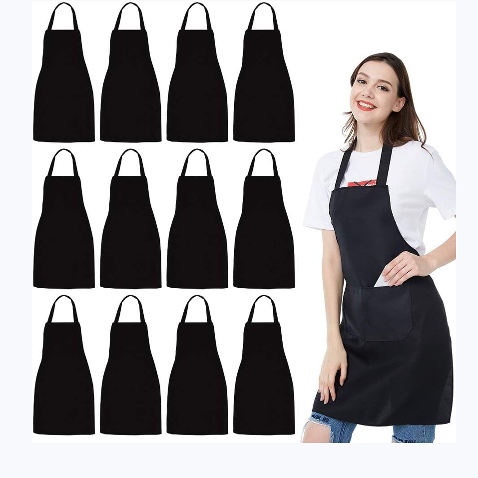 Kitchen Appliances Hobart - Фартуки унисекс черные с 2 передними