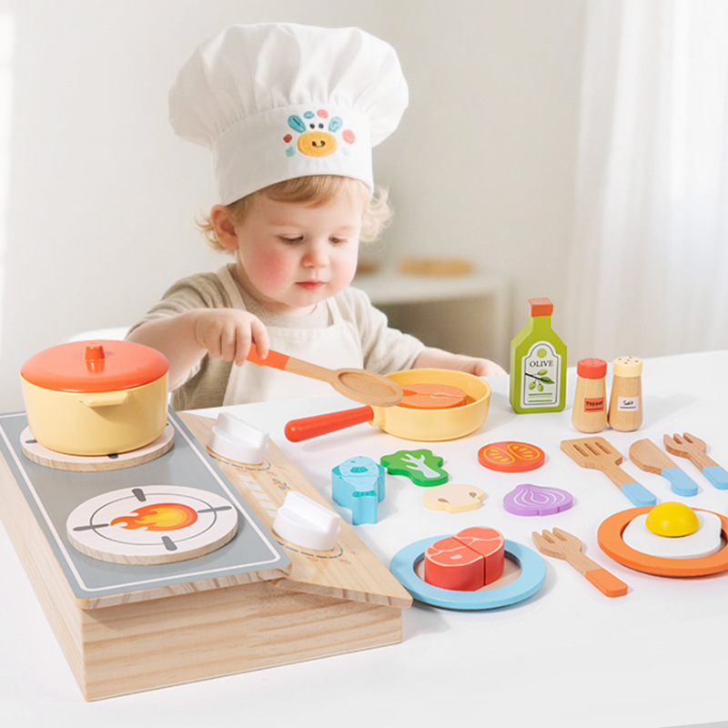 Kitchen Appliances For Kids - Деревянный игровой набор для раннего развития